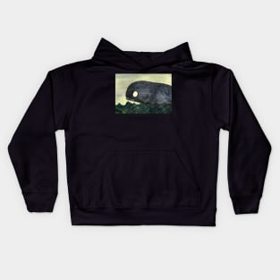 Monstrous Whale Kids Hoodie